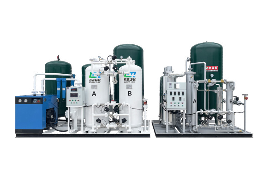 HDFC -serie karbonrensing nitrogengenerator